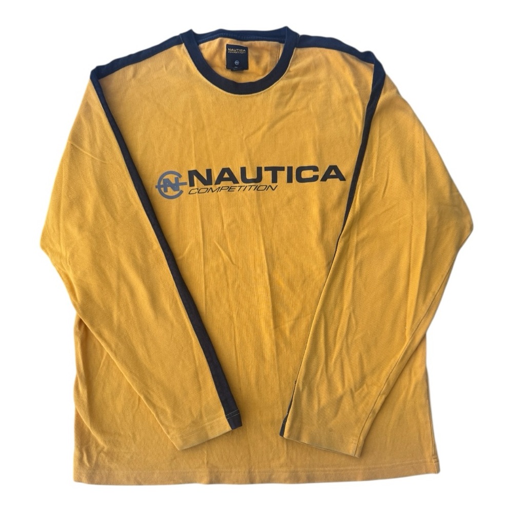 Vintage Y2K Nautica Crewneck Sweatshirt/Heavy Shirt